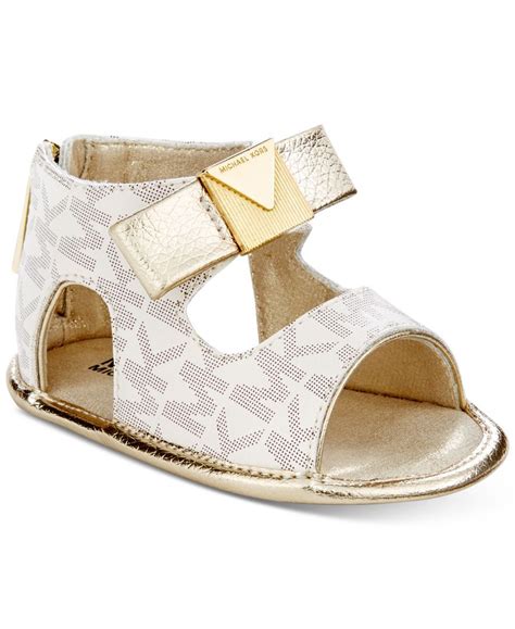 michael kors baby girls fashion shoes|michael kors toddler sandals.